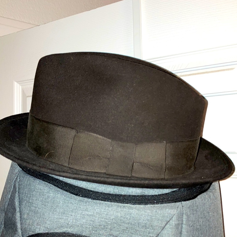 Vintage trilby hat 71/4
